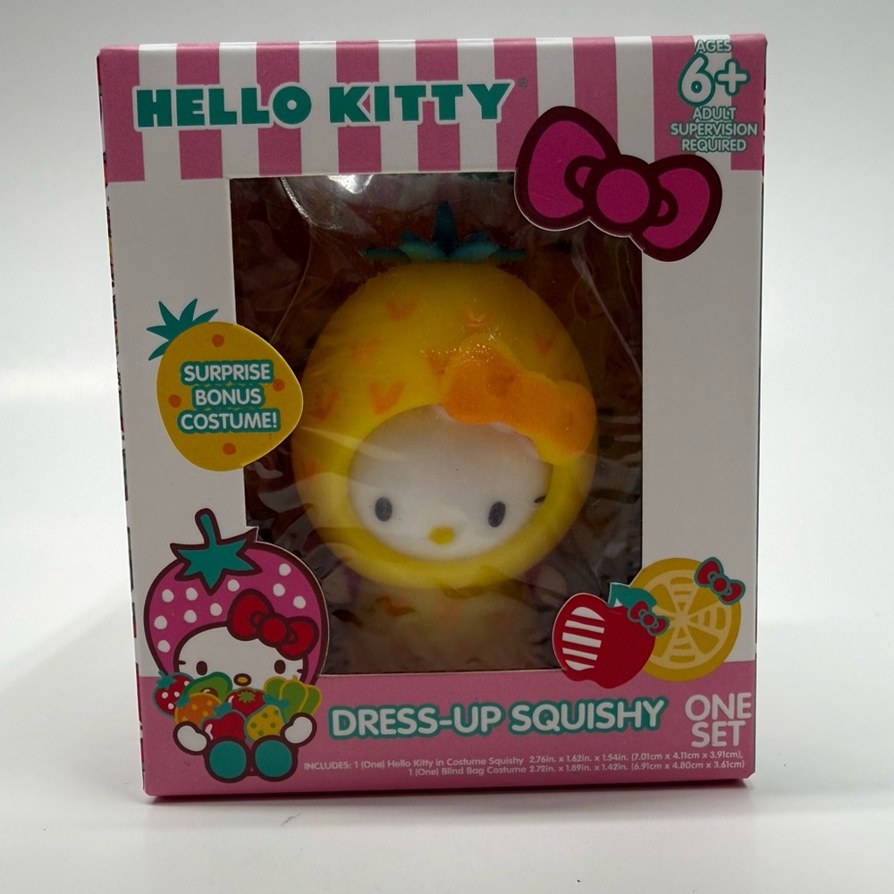 Sanrio Hello Kitty dress up squishy